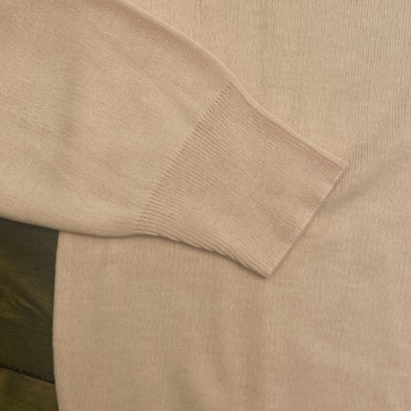 Vintage THANE pink v neck sweater‎ size L made in USA - Picture 3 of 5